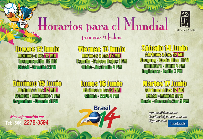 Afiche mundial ul2014