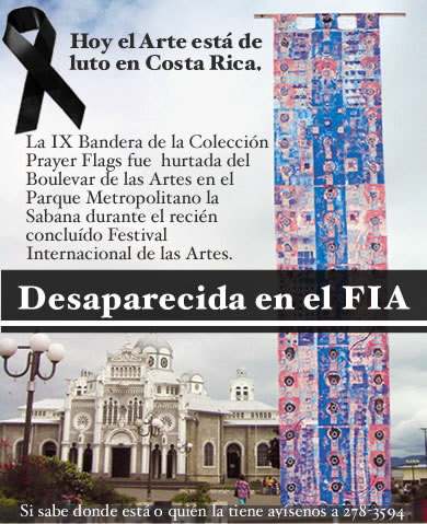 Bandera desaparecida en el FIA